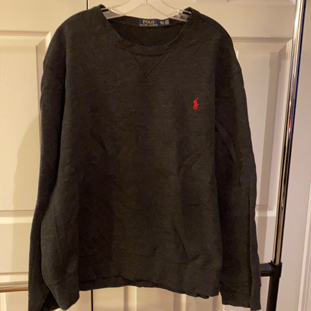 Polo oversized (unisex) pullover sweatshirt